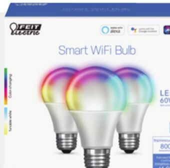 Ace Hardware Feit electric smart wifi led bulb 3/pk. offer