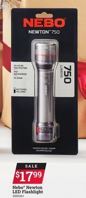 Ace Hardware Nebo® newton led flashlight offer
