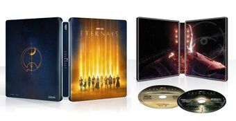 Best Buy Eternals [steelbook] [includes digital copy] [4k ultra hd blu-ray/blu-ray] [only @ best buy] [2021] offer