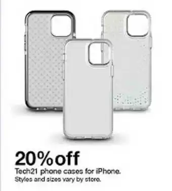 Target Tech21 Phone Cases For Iphone offer