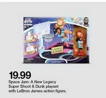 Target Space Jam : A New Legacy Super Shoot & Dunk Playset With Lebron James Action Figure offer