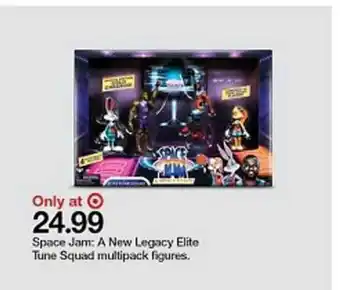 Target Space Jam : A New Legacy Elite Tune Squad Multipack Figures offer