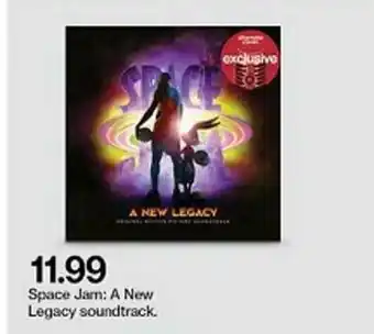 Target Space Jam : A New Legacy Soundtrack offer
