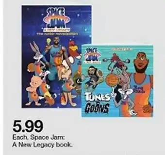 Target Space Jam : A New Legacy Book offer