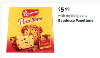 Walgreens Bauducco Panettone offer