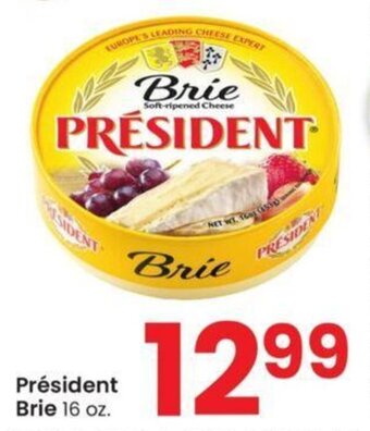 Albertsons President Brie 16 oz. offer