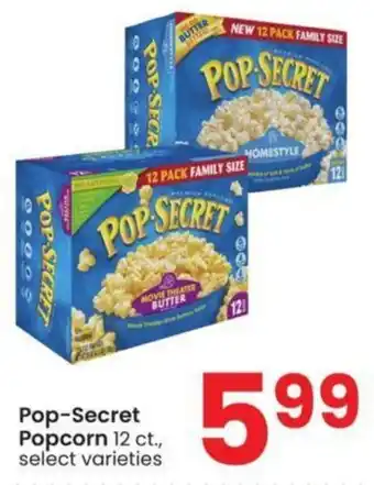 Albertsons Pop-Secret Popcorn 12 ct. offer