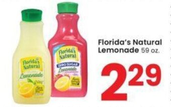 Albertsons Florida's Natural Lemonade 59 oz. offer