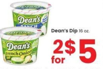 Albertsons Dean's Dip 16 oz. offer