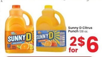 Albertsons Sunny D Citrus Punch 128 oz. offer