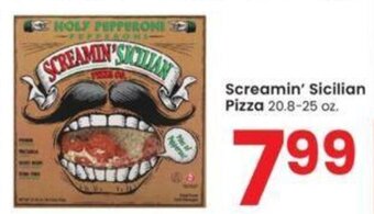 Albertsons Screamin Sicilian Pizza 20.8-25 oz. offer