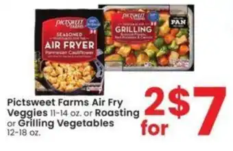 Albertsons PictSweet Farms Air Fry Veggies 11-14 oz. or Roasting or Grilling Vegetables 12-18 oz. offer
