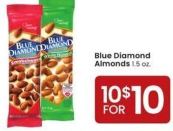 Albertsons Blue Diamond Almonds 1.5 oz. offer