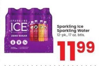 Albertsons Sparkling Ice Sparkling Water 12-pk., 17 oz. btls. offer