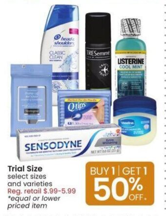 Albertsons Trial Size offer