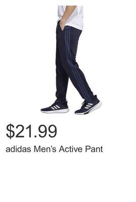 Costco Adidas men's active pant offer