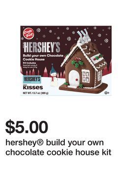 Five Below Hershey® build your own chocolate cookie house kit offer