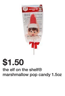 Five Below The elf on the shelf® marshmallow pop candy 1.5oz offer