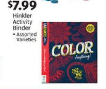 Aldi Hinkler Activity Binder offer
