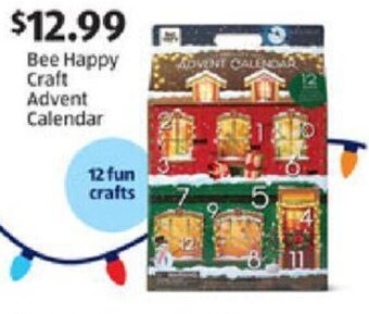 Aldi Bee Happy Craft Advent Calendar offer