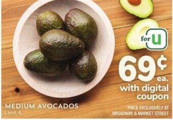Albertsons Medium Avocados offer