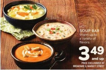 Albertsons Hot Soup Bar offer