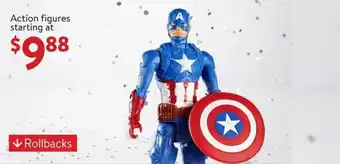 Walmart Action figures offer