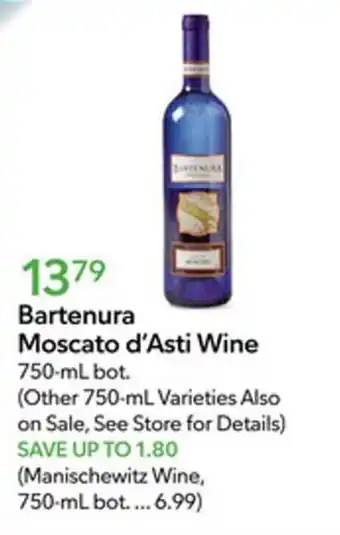 Publix Bartenura Moscato d' Asti Wine 750-ml bot. offer