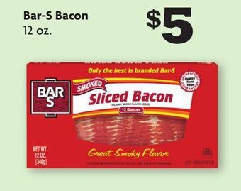 Family Dollar Bar-s bacon offer