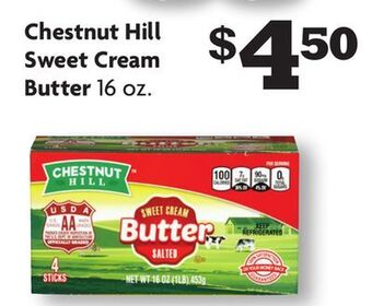 Family Dollar Chestnut hill sweet cream butter offer