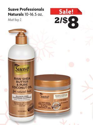 Family Dollar Suave professionals naturals offer