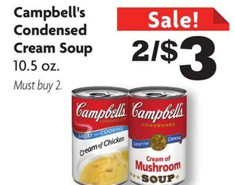 Family Dollar Campbell's condensed cream soup offer