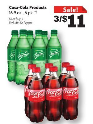 Family Dollar Coca-cola products offer
