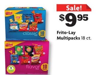 Family Dollar Frito-lay multipacks offer