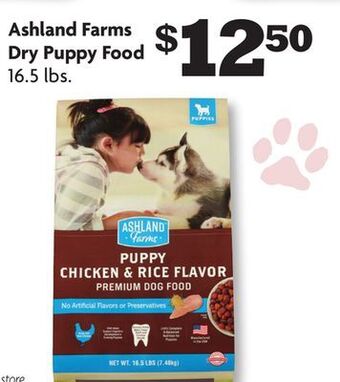 Family Dollar Ashland farms dry puppy food offer