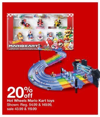 Target Hot wheels mario kart toys offer