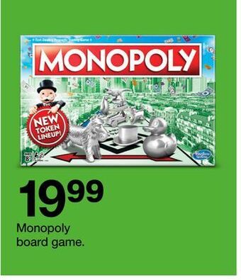 Target Monopoly board game offer