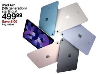 Target Ipad air® (5th generation) offer