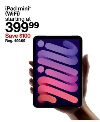 Target Ipad mini® (wifi) offer