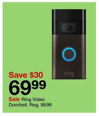 Target Ring video doorbell offer