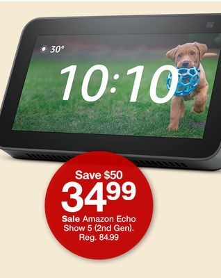 Target Amazon echo show 5 (2nd gen) offer