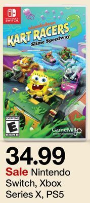 Target Nintendo switch, xbox series x, ps5 offer