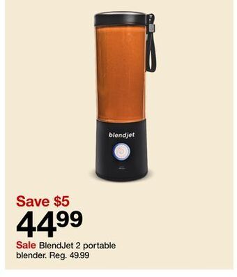 Target Blendjet 2 portable blender offer