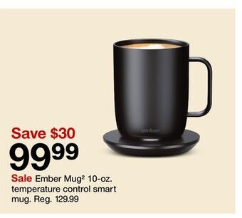 Target Ember mug² 10-oz. temperature control smart mug offer