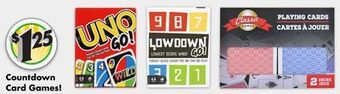 Dollar Tree Countdown card games! offer