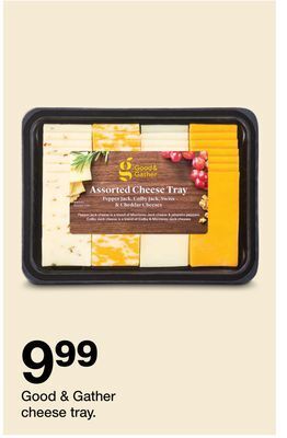 Target Good & gather cheese tray offer