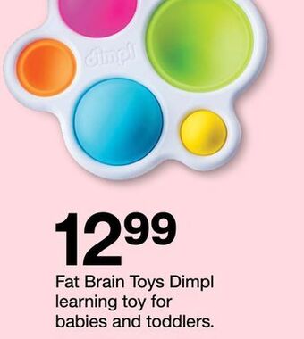 Target Fat brain toys dimpl learning toy for babies and toddlers offer