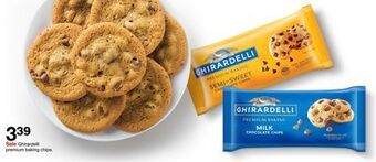 Target Ghirardelli premium baking chips offer