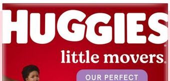 Target Huggies little movers 120-ct. diapers offer