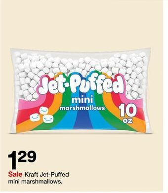 Target Kraft jet-puffed mini marshmallows offer